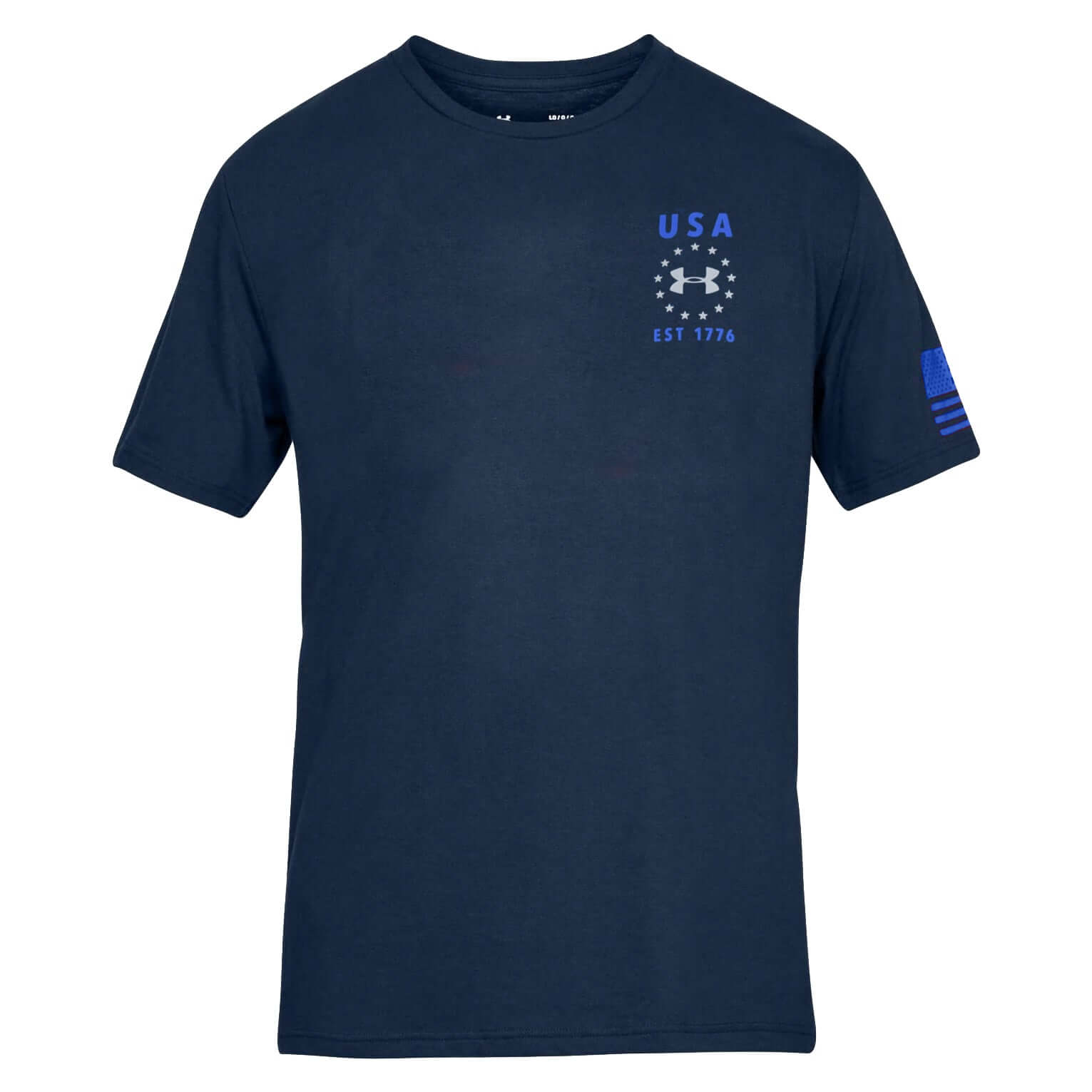 Under Armour USA Emblem t-shirt navy - the flag shirt