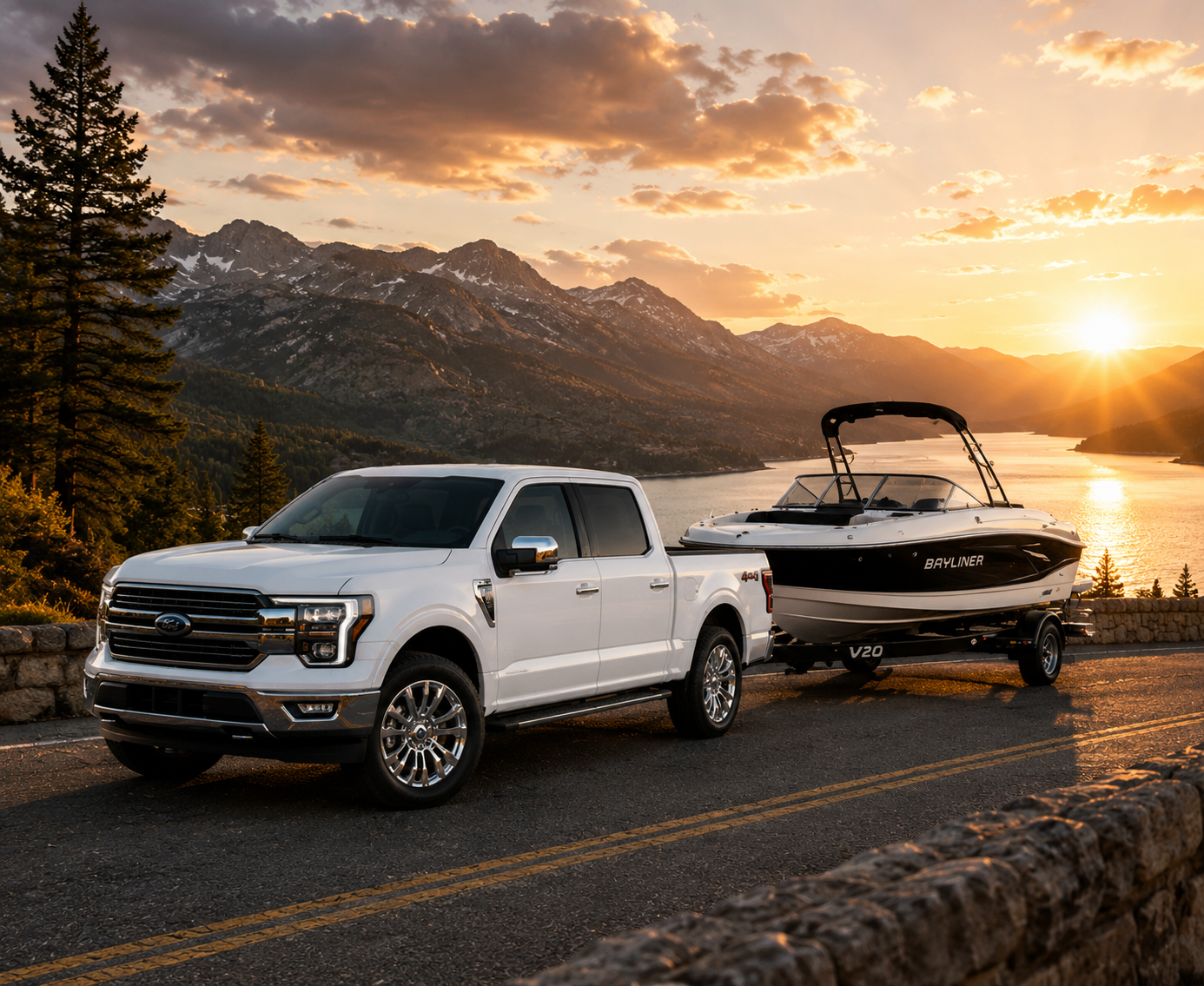 WIN $150,000 CASH OR A FORD F150 KING RANCH AND BAYLINER V20