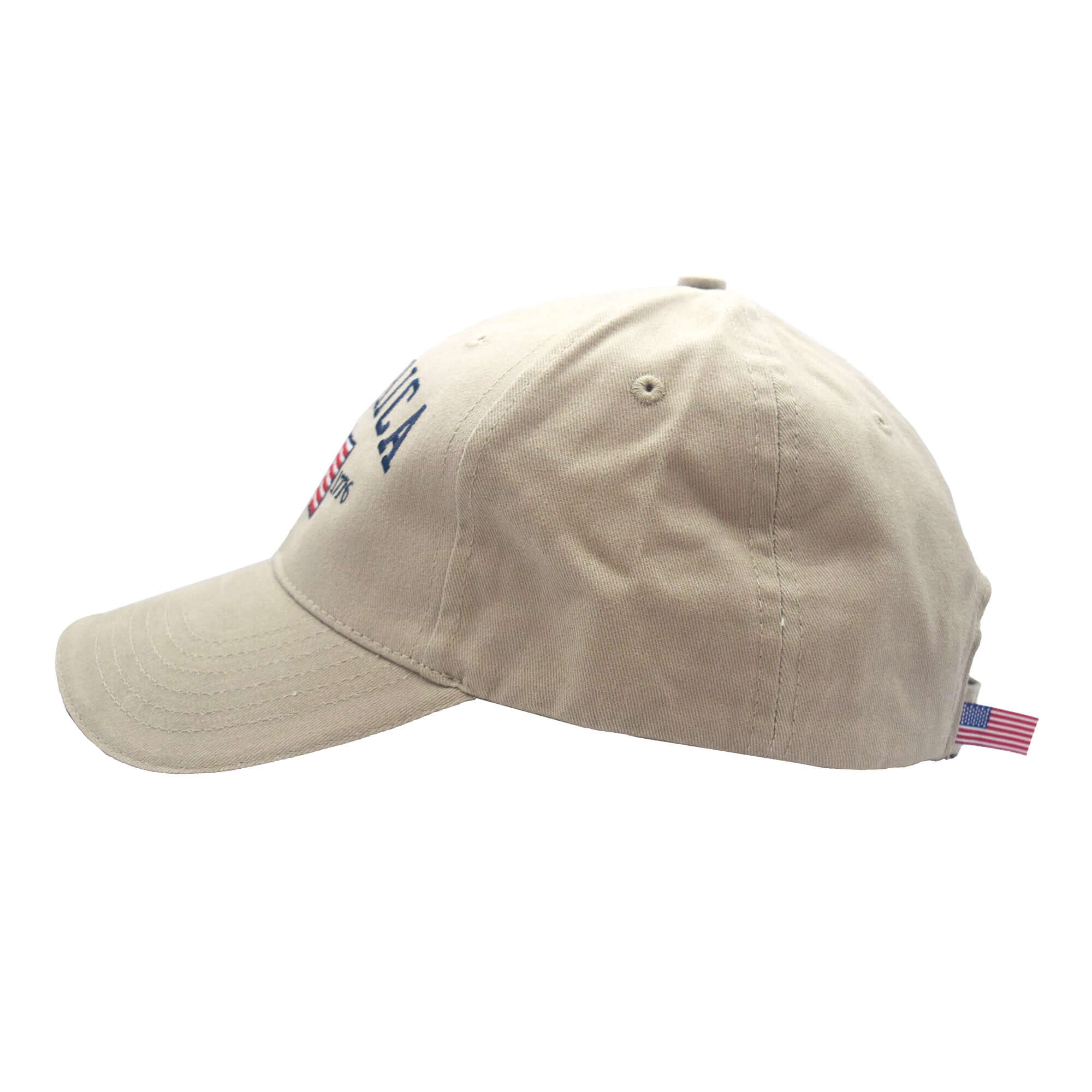 Made in the USA Unstructured Washed Cotton America 1776 Cap