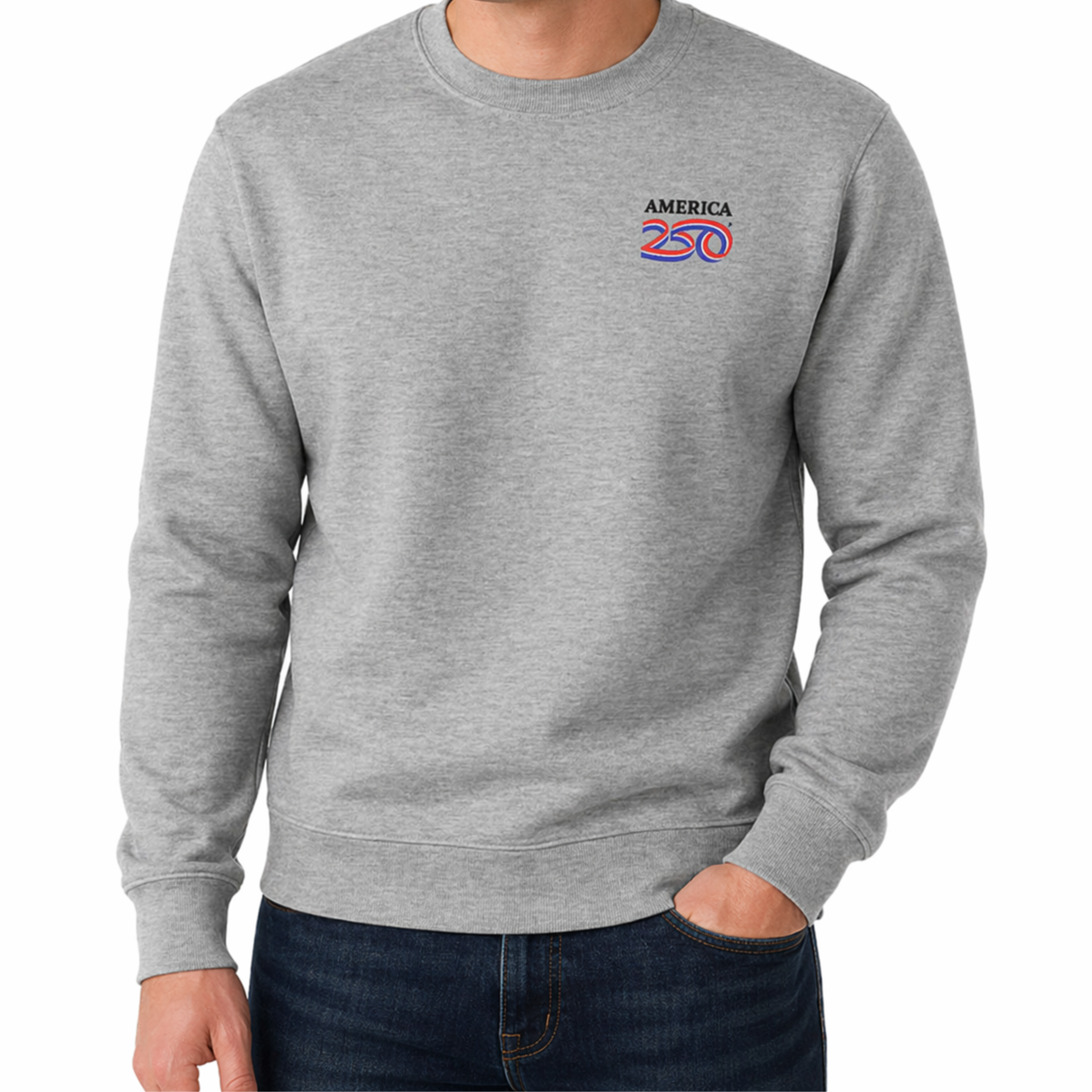 Antigua Men's America 250 Victory Crew Fleece | Premium 2026 Gear