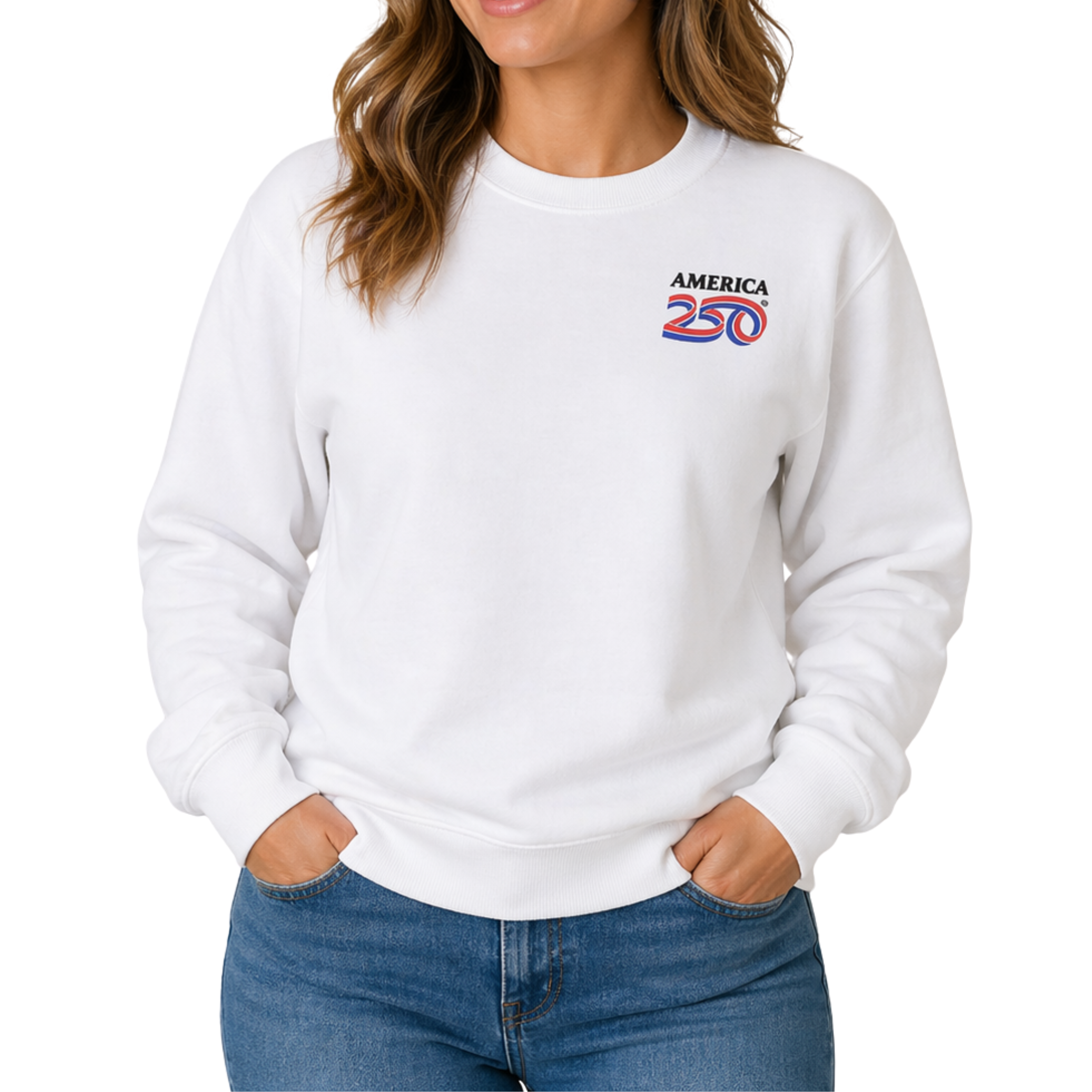 Antigua Women's America 250 Victory Crew Fleece | Premium 2026 Gear