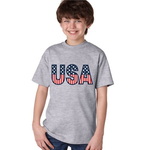 USA Stars and Stripes Boys - The Flag Shirt