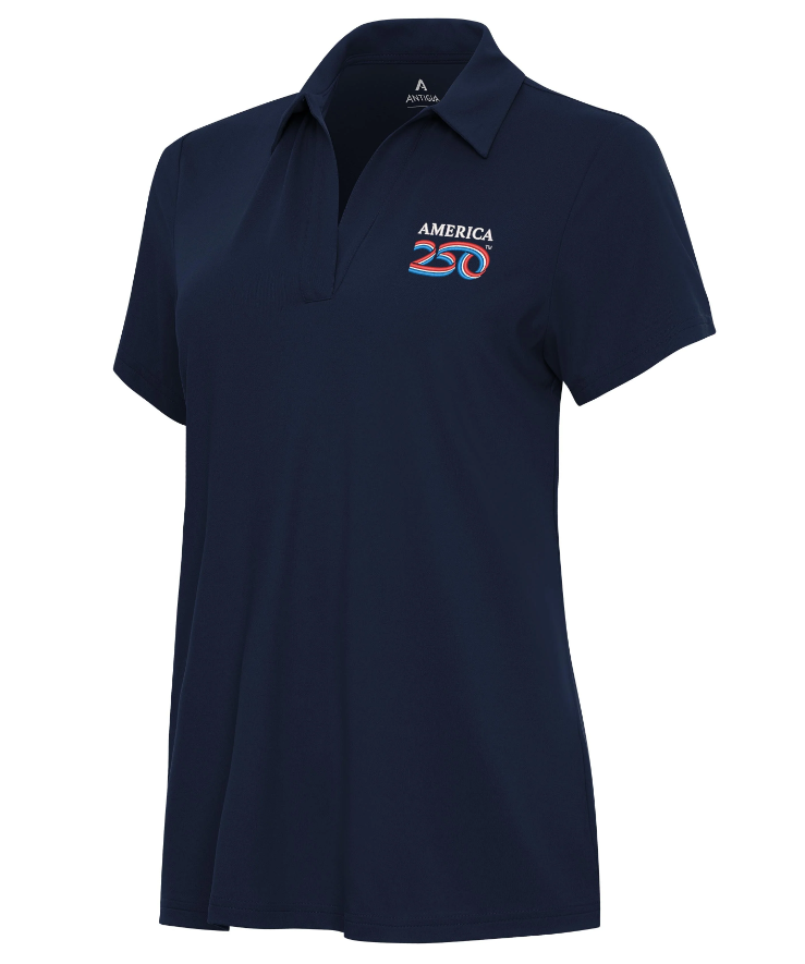 Antigua Women's America 250 Era Polo | Premium 2026 Anniversary Gear