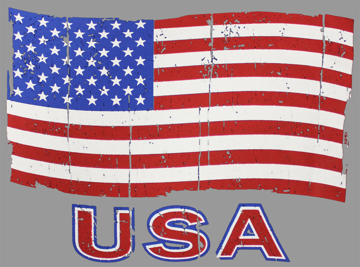 Made in USA Flag Short Sleeve T-Shirt