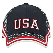 Stars and Stripes Bill Cap
