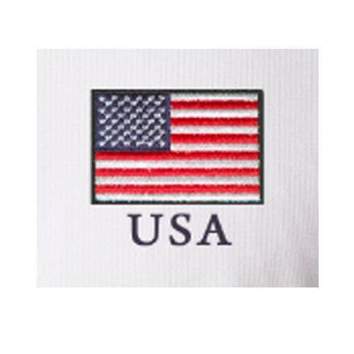 Women's  Greg Norman American Flag Performance Polo