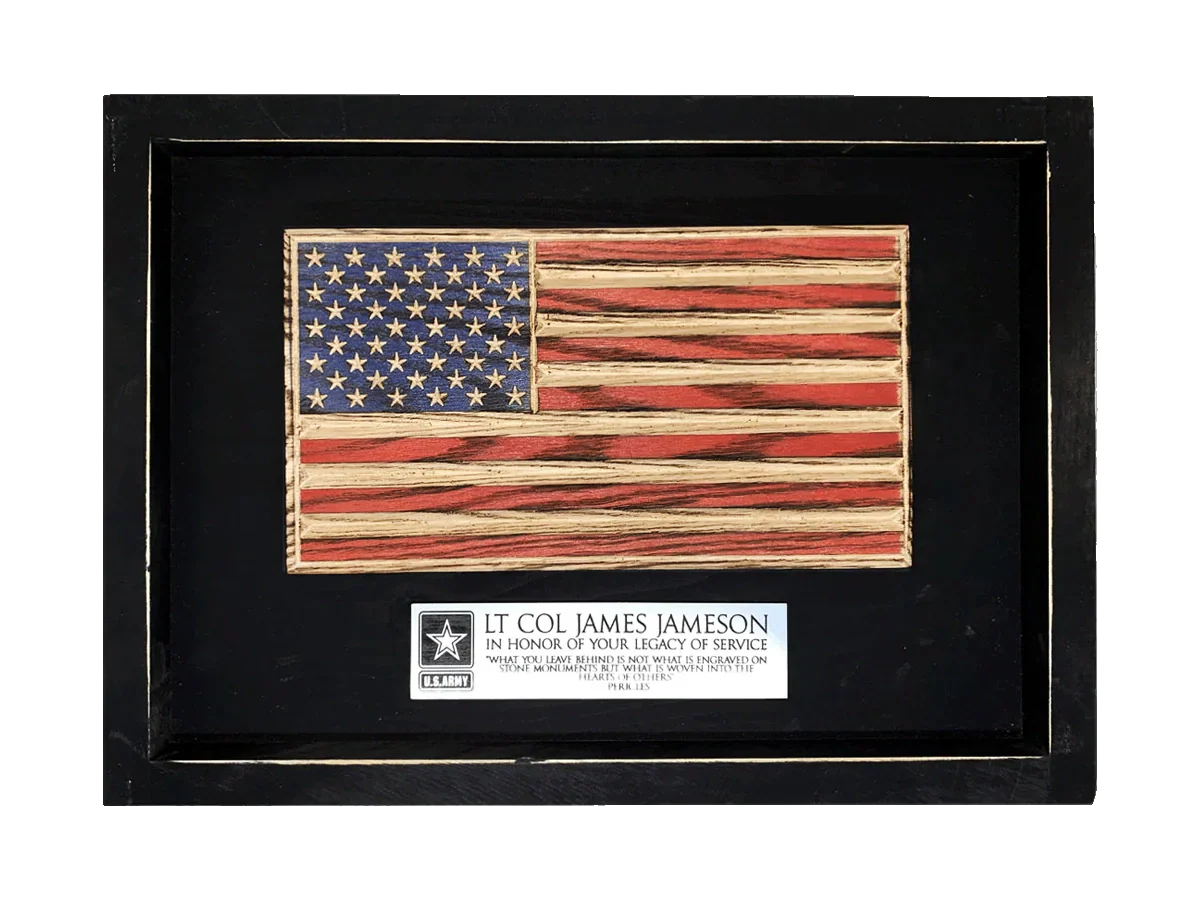 Flags of Valor - Old Glory Desk Flag