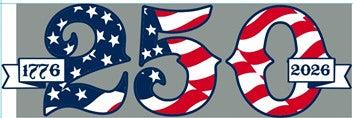 Dual Scroll Made in USA - 250th Anniversary - T-Shirt